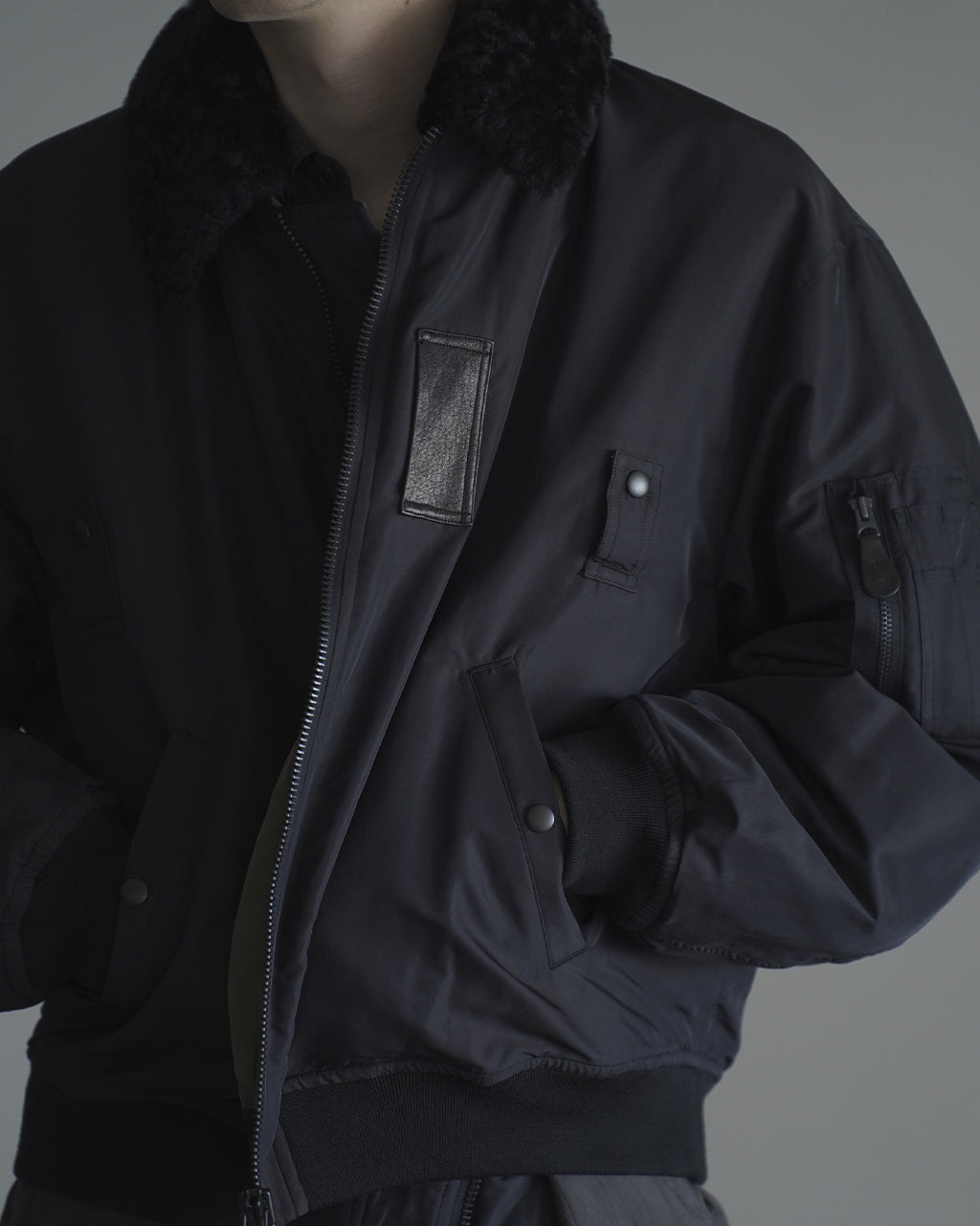 Poly-Silk Twill Modified MA1 BHS26F026