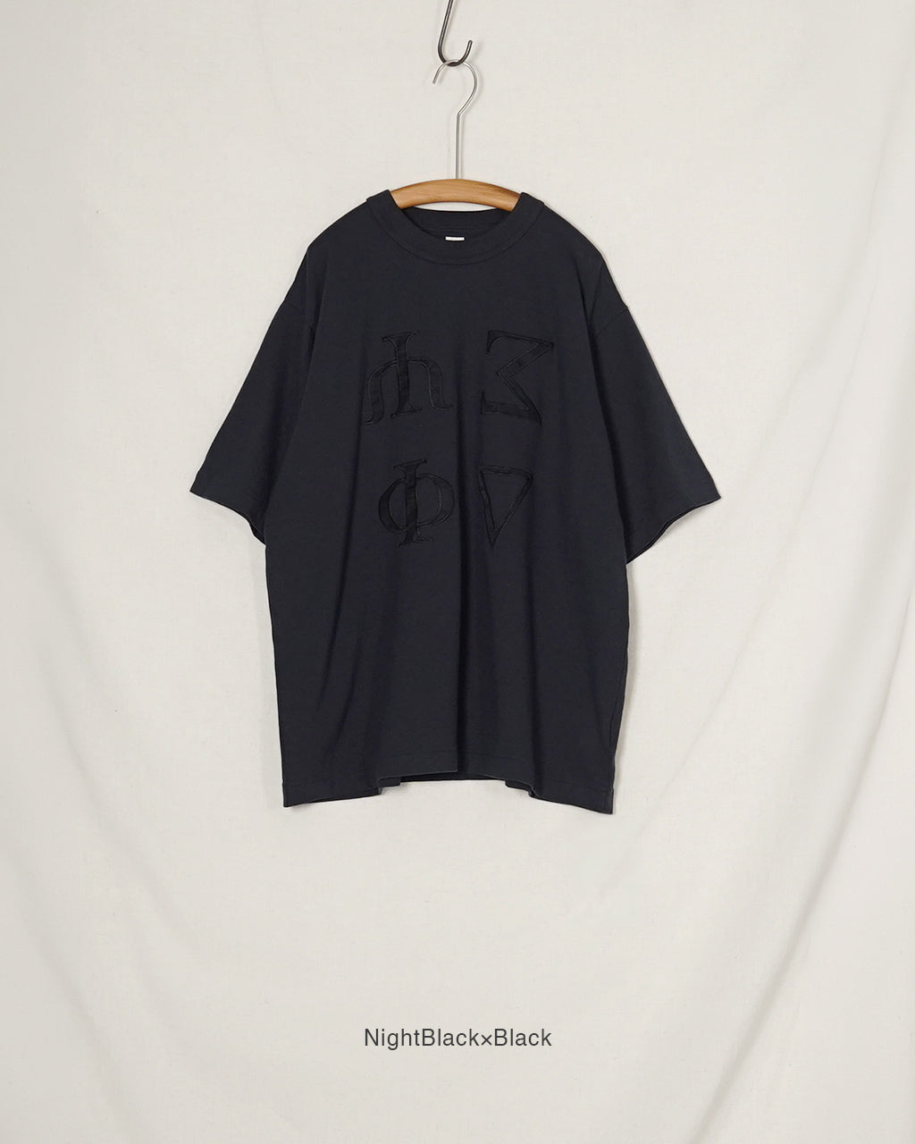 Fictional-Fraternity 88/12 Patch Tee WIDE bROOTS25S36S26E