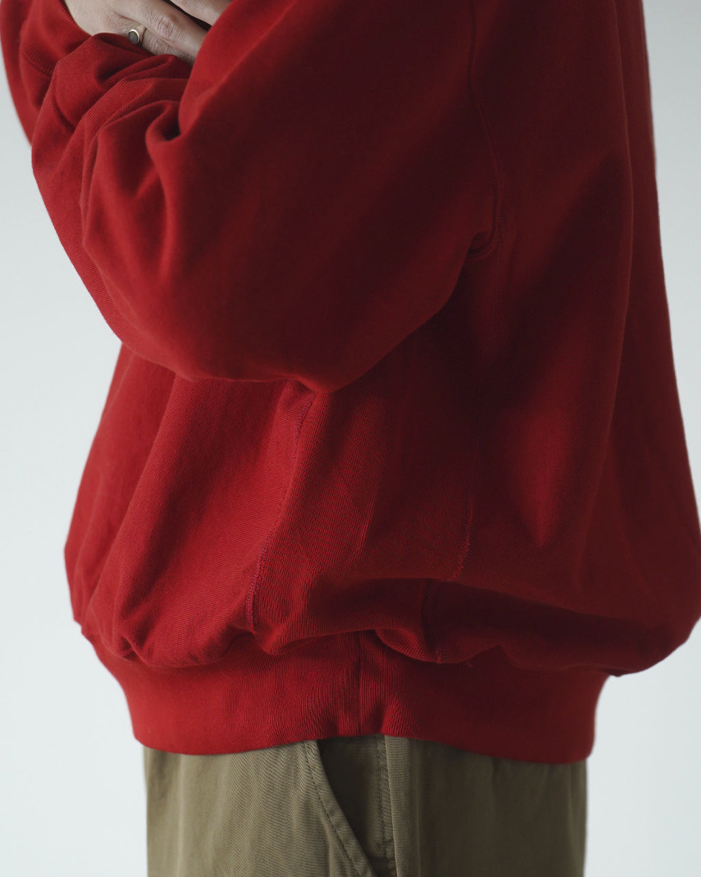 Soft&Hard Sweat Crew-neck P/O Wide bROOTS24F26F26