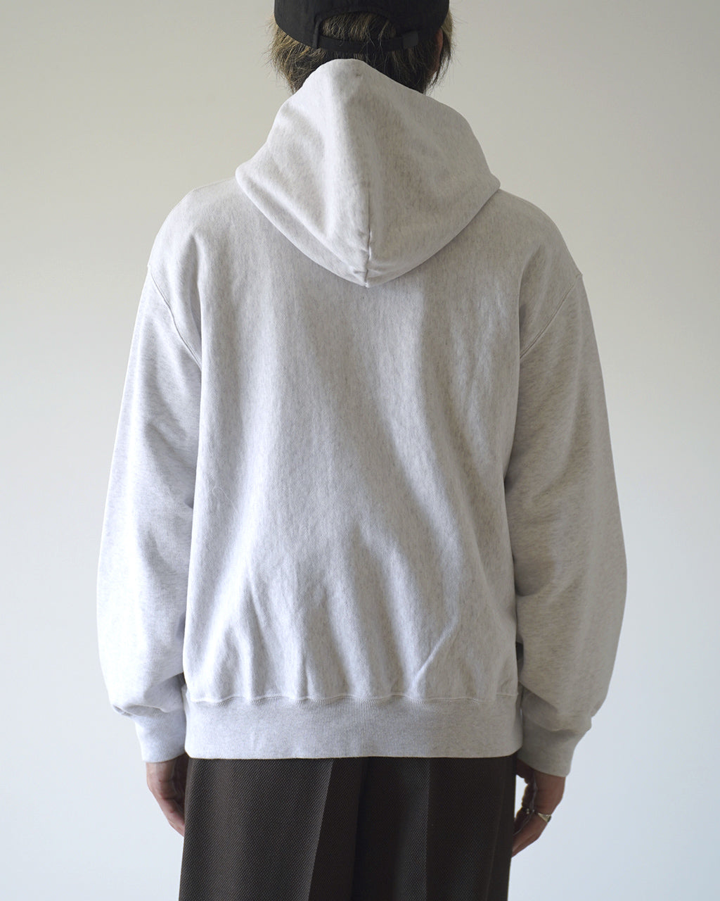 Soft&Hard Sweat Hoodie Zip Wide bROOTS24F28F26