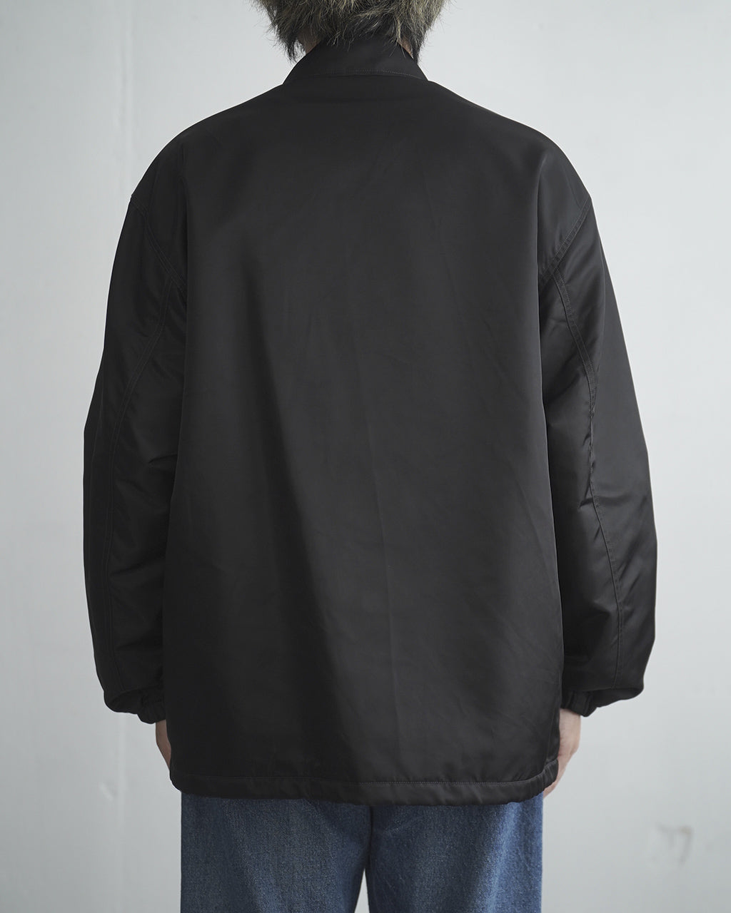 Washed Nylon Coach Jacket FW bROOTS26F10
