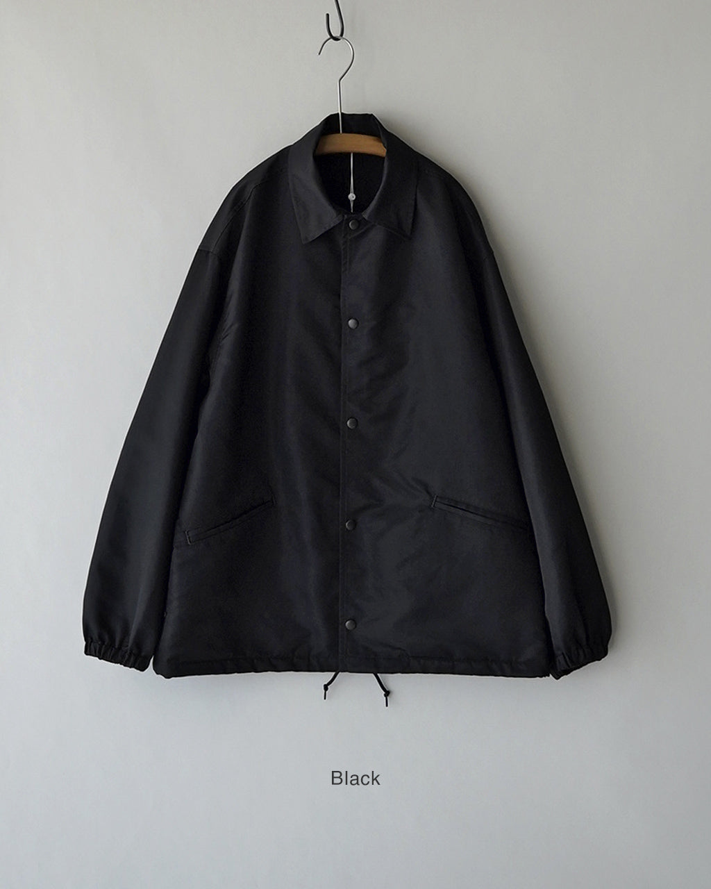 Washed Nylon Coach Jacket FW bROOTS26F10