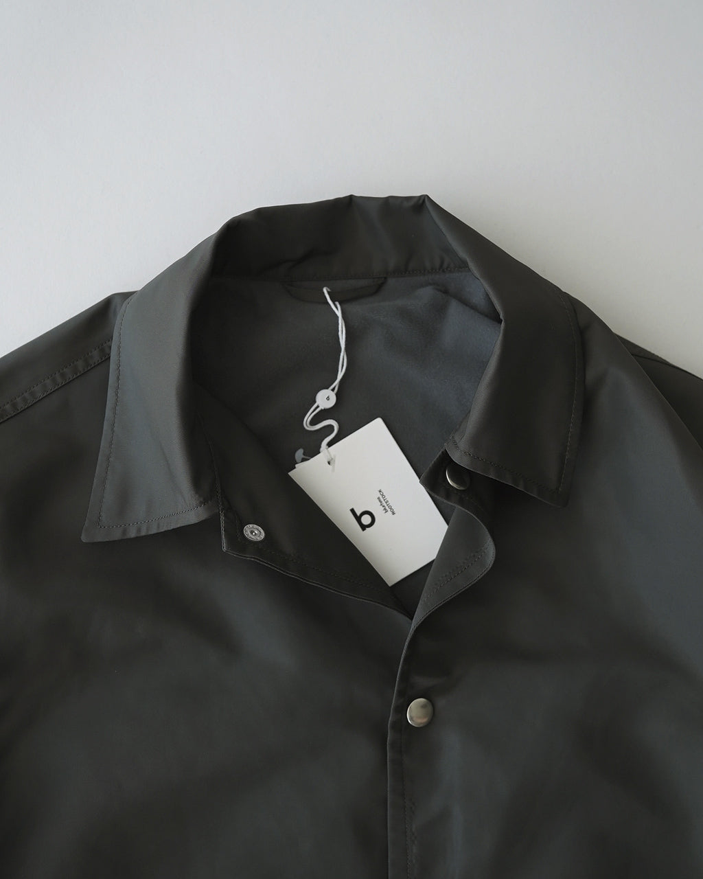Washed Nylon Coach Jacket FW bROOTS26F10
