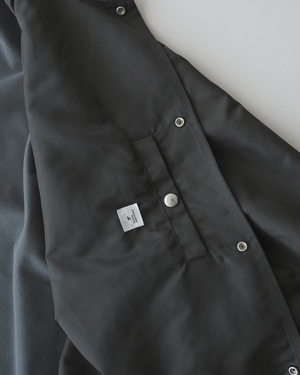 Washed Nylon Coach Jacket FW bROOTS26F10