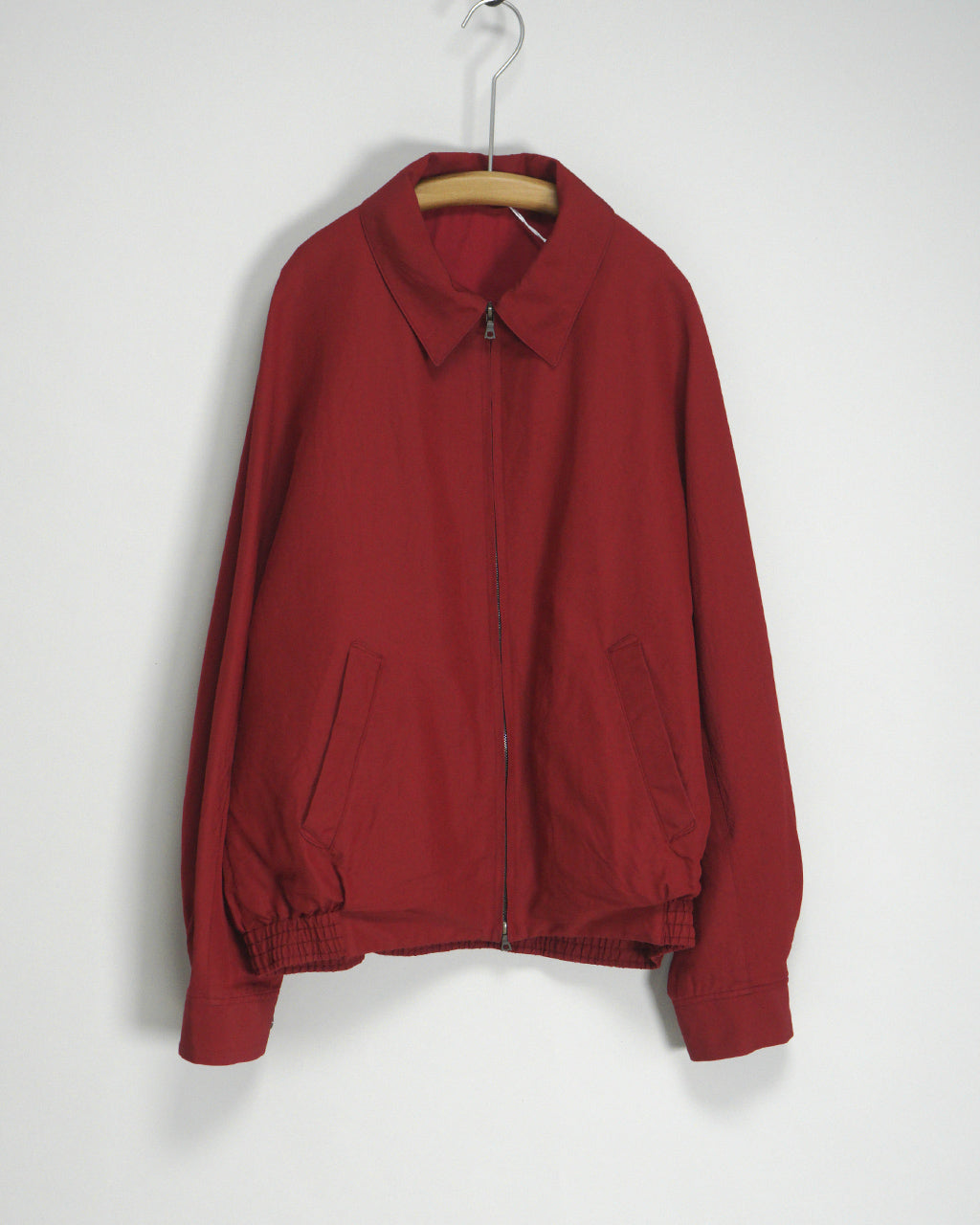 Washed Wool Silk Sports Jacket BHS26F020