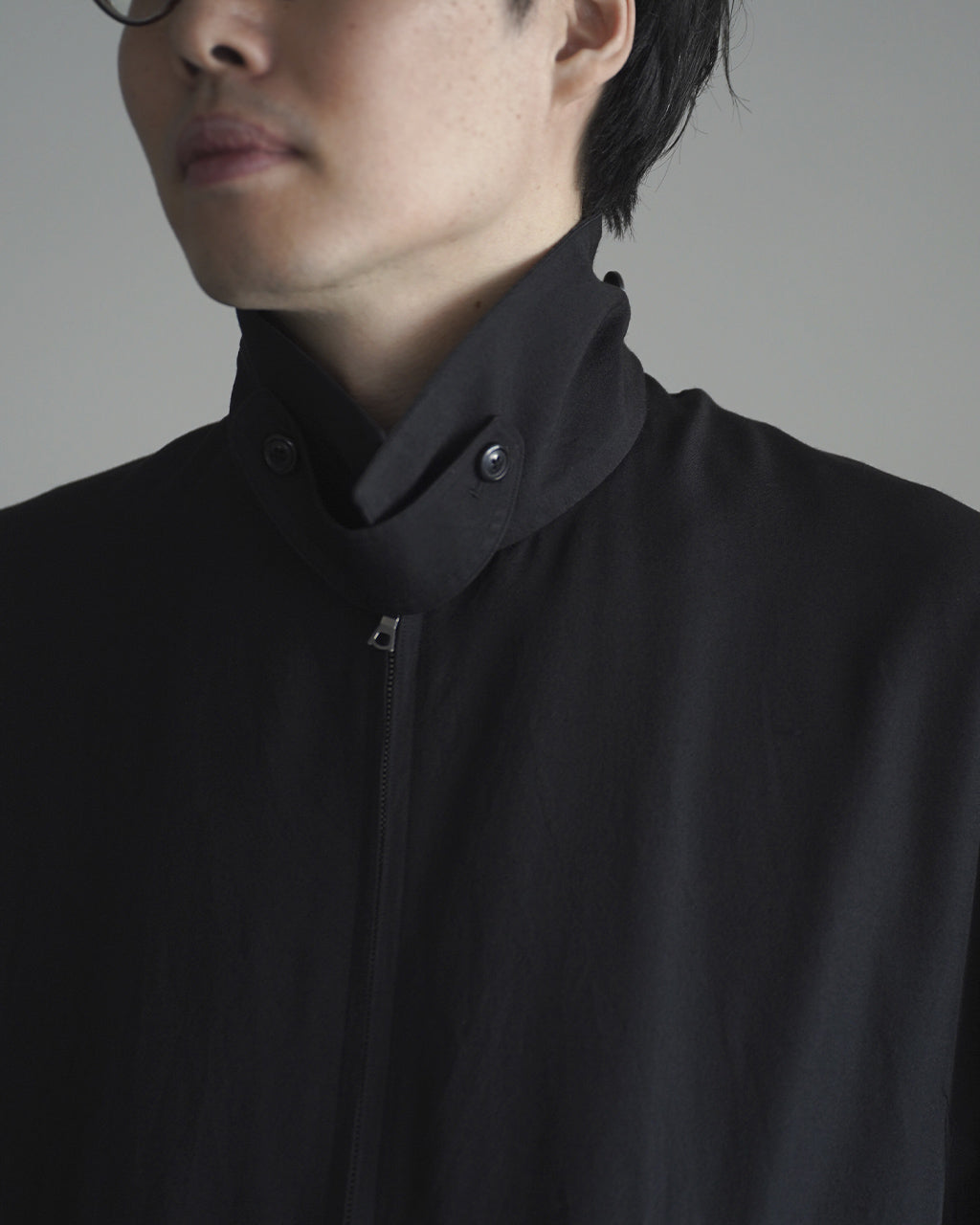Washed Wool Silk Sports Jacket BHS26F020
