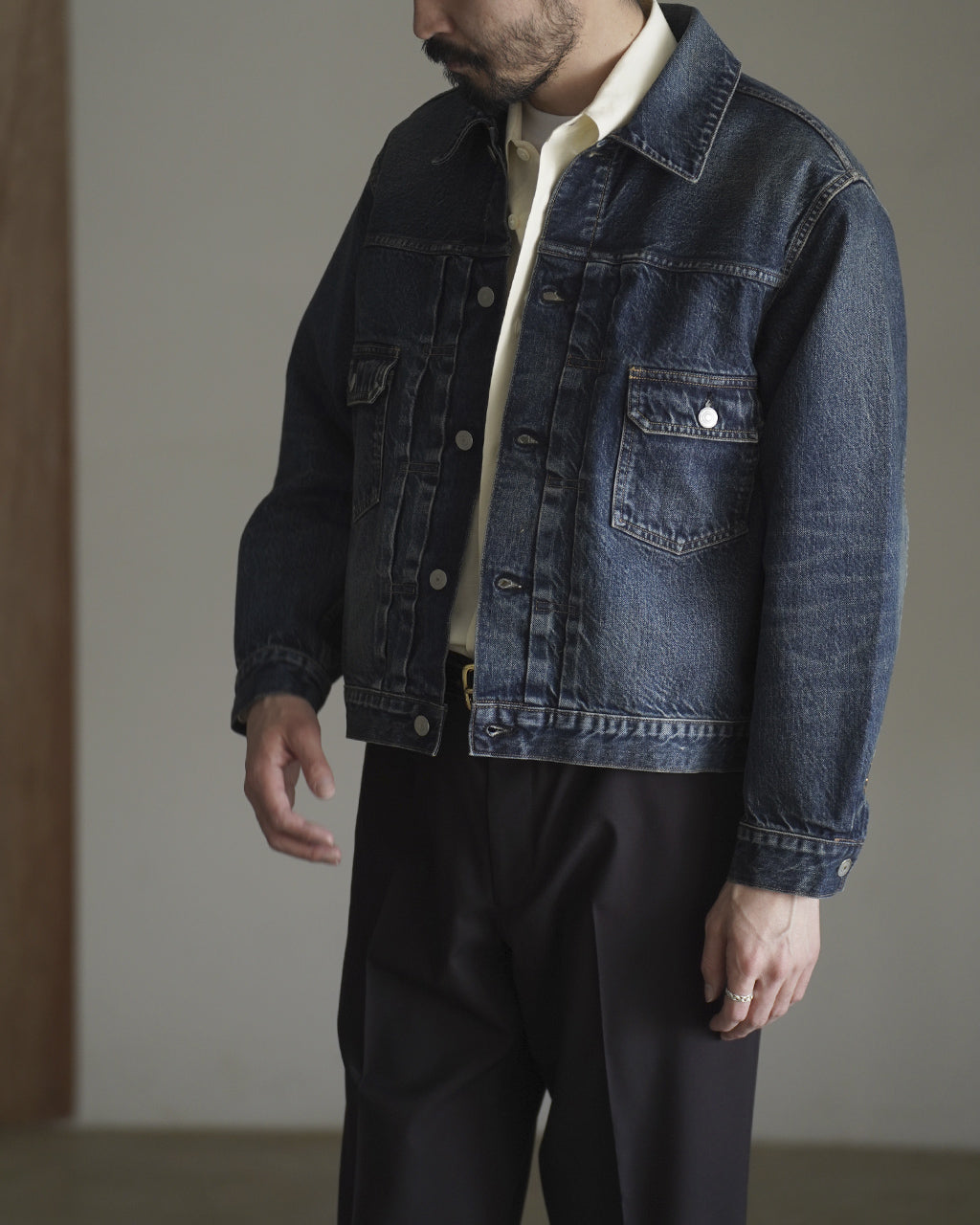 13.5oz 2nd Type Denim Jacket bROOTS26S10USD