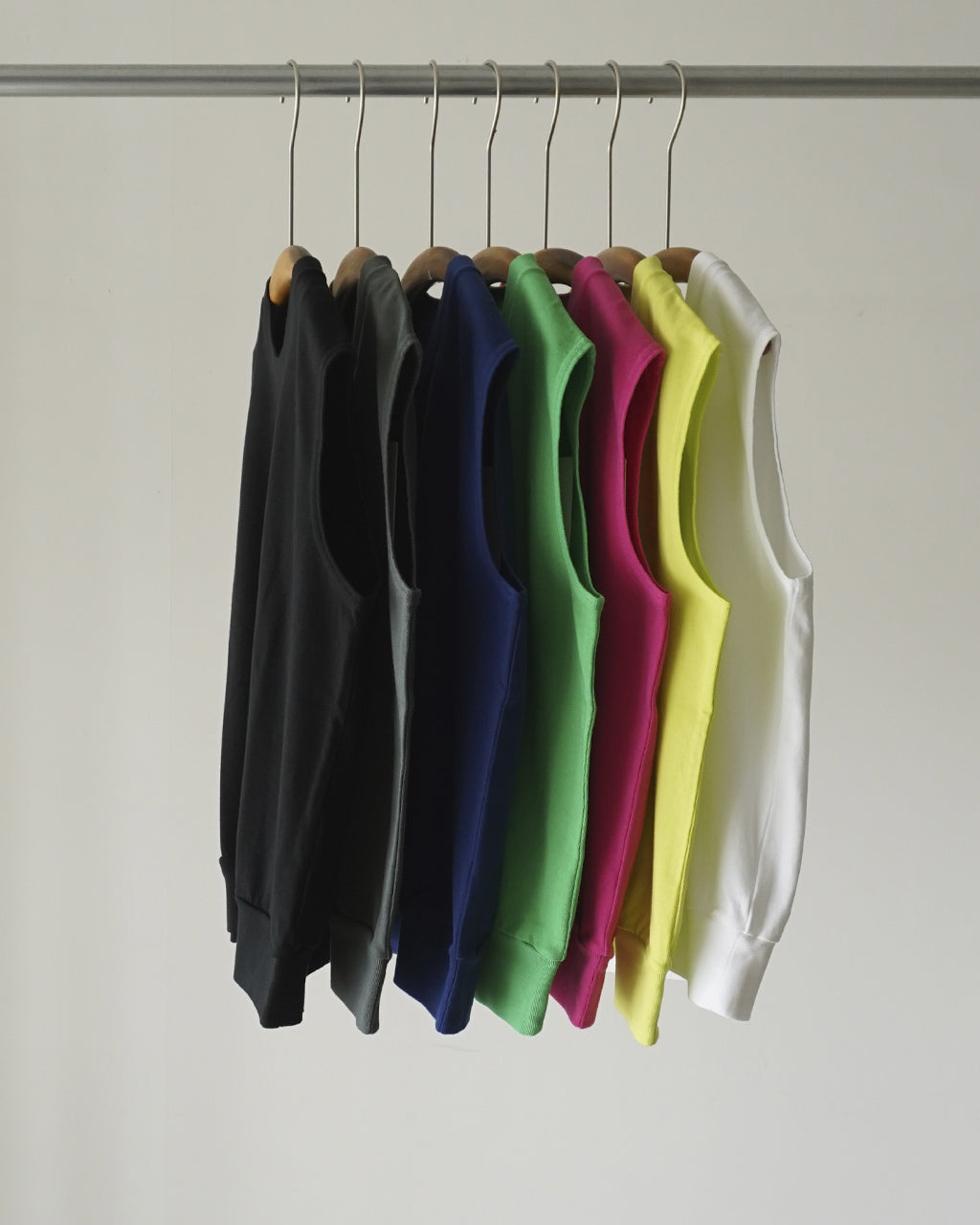 blurhms ROOTSTOCK Classic Hem Rib Sleeveless ノースリーブTシャツ コットン｜Crouka(クローカ)
