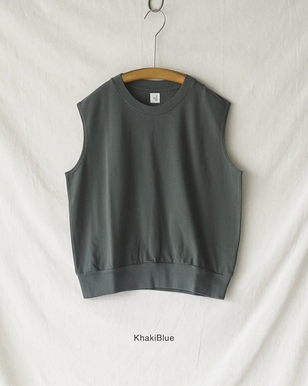 blurhms ROOTSTOCK Classic Hem Rib Sleeveless ノースリーブTシャツ コットン｜Crouka(クローカ)