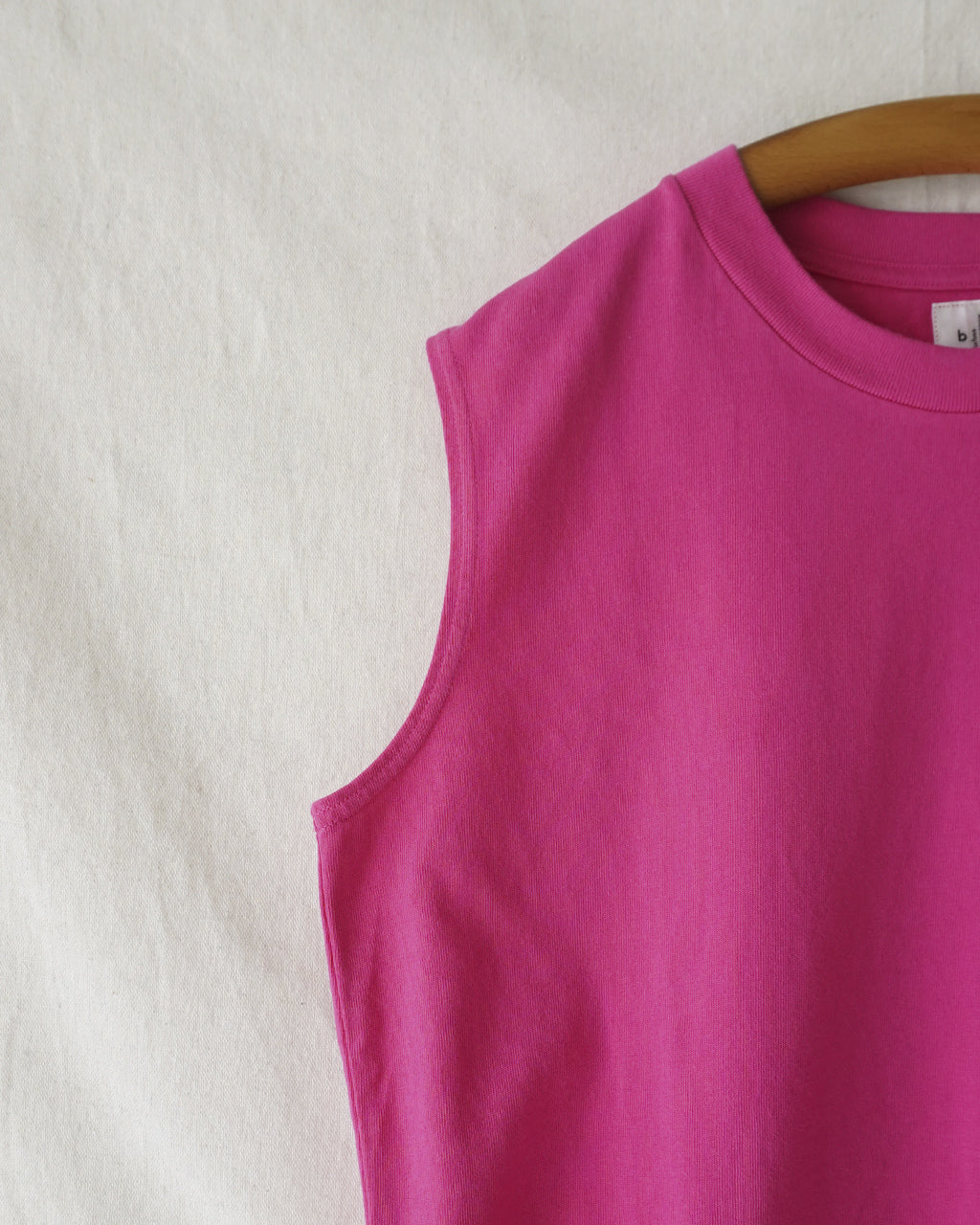 blurhms ROOTSTOCK Classic Hem Rib Sleeveless ノースリーブTシャツ コットン｜Crouka(クローカ)