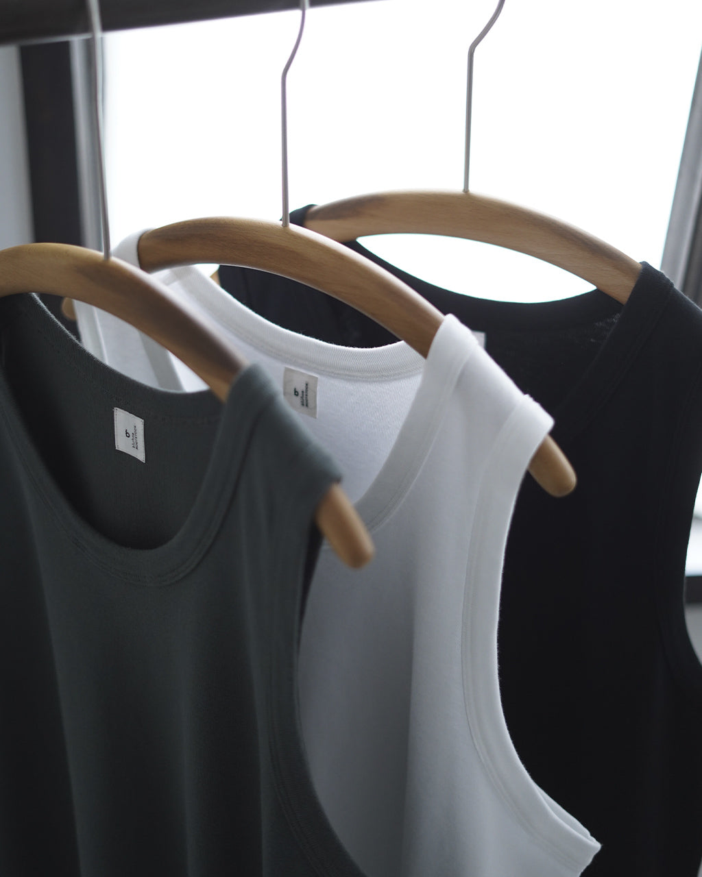 blurhms ROOTSTOCK ブラームス ルーツストック Classic Rib-fit Tank
