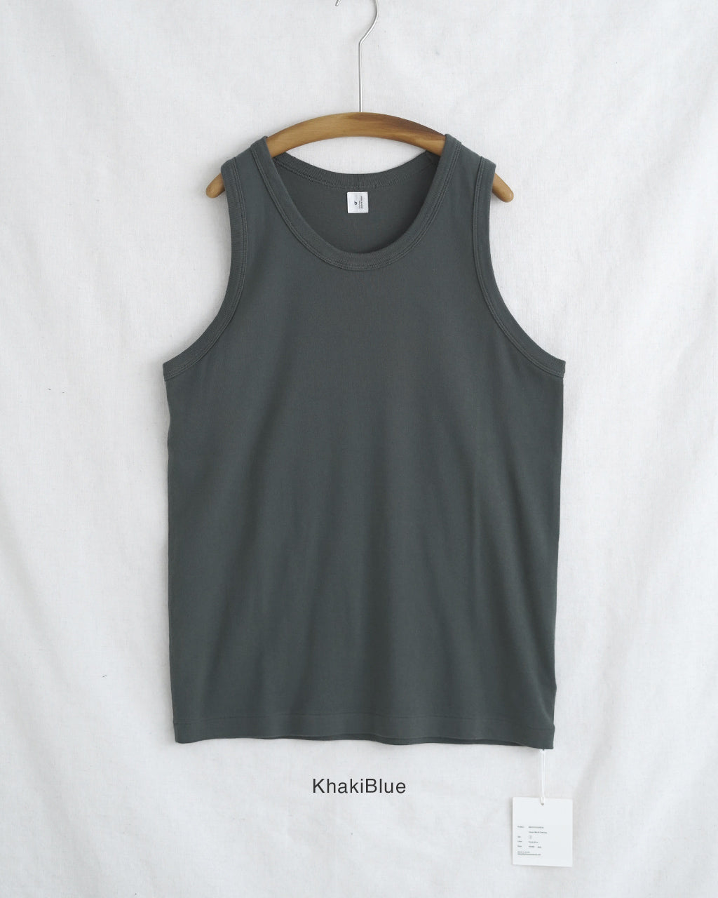 blurhms ROOTSTOCK Classic Rib fit Tank top タンクトップ リブ｜Crouka(クローカ)