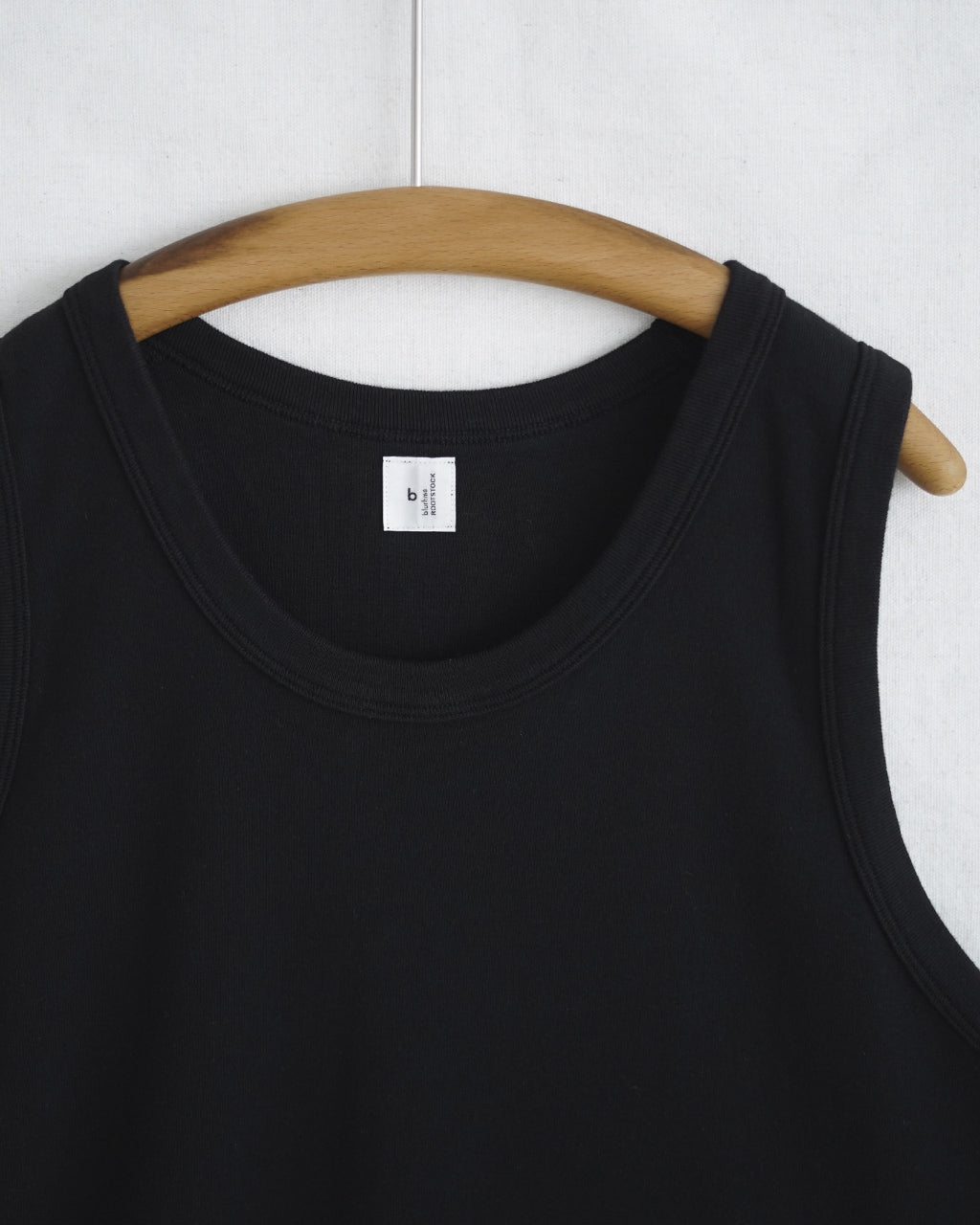 blurhms ROOTSTOCK Classic Rib fit Tank top タンクトップ リブ｜Crouka(クローカ)