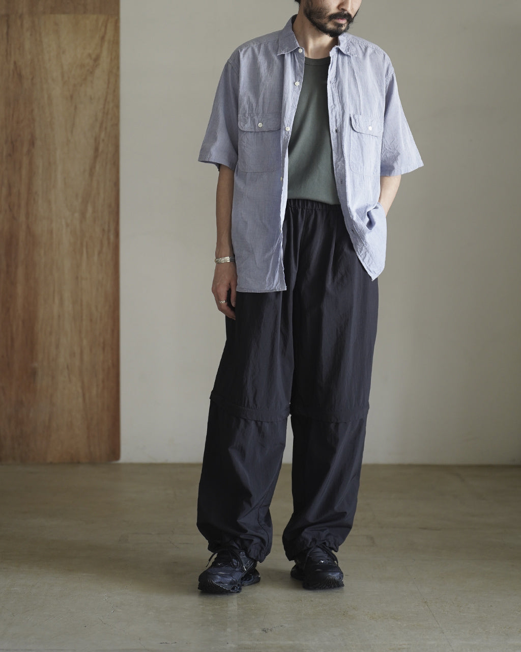 blurhms ROOTSTOCK Classic Rib fit Tank top タンクトップ リブ｜Crouka(クローカ)