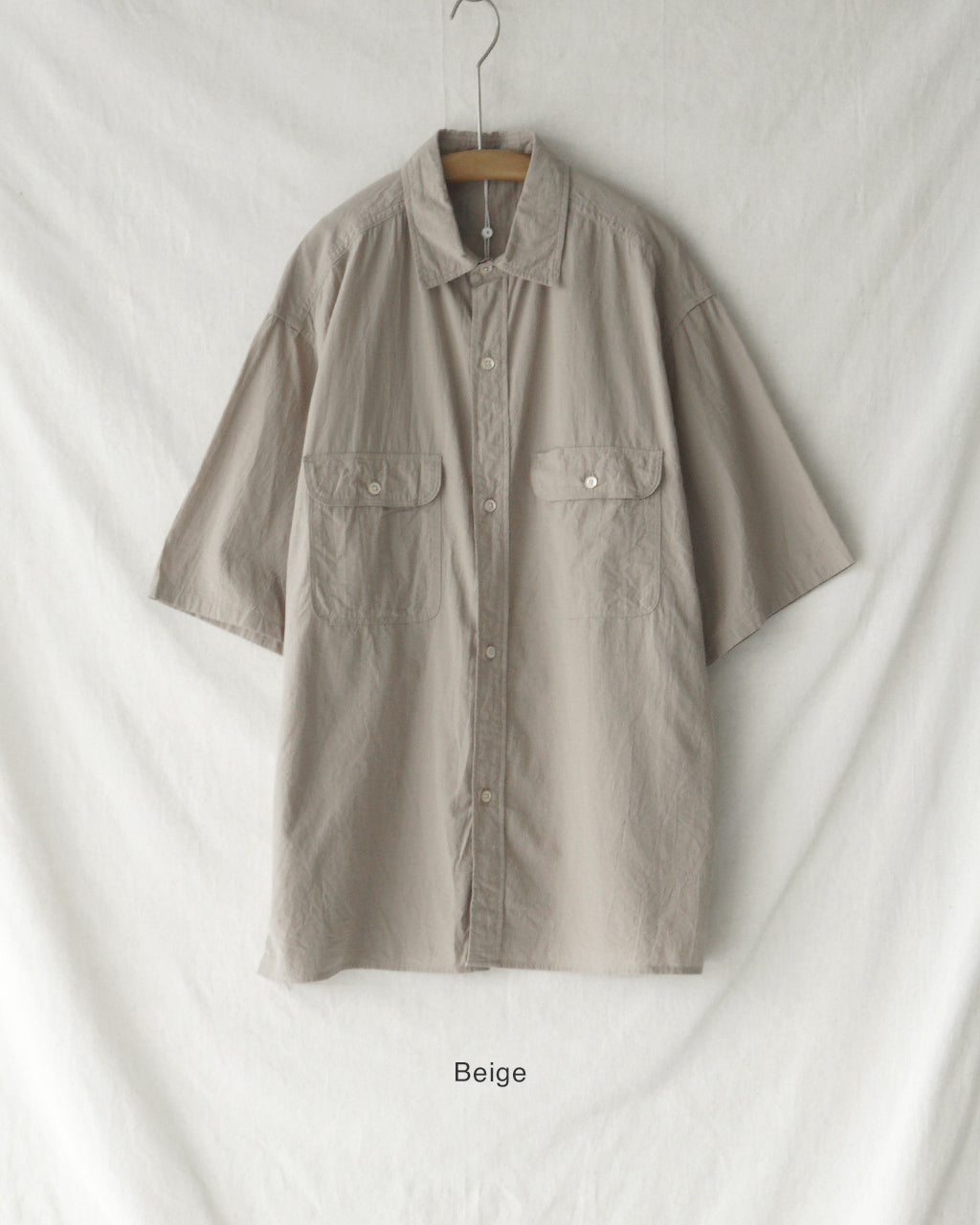 blurhms ROOTSTOCK Hard Twist Chambray Work Shirt S/S シャンブレー 半袖 ワークシャツ｜Crouka(クローカ)