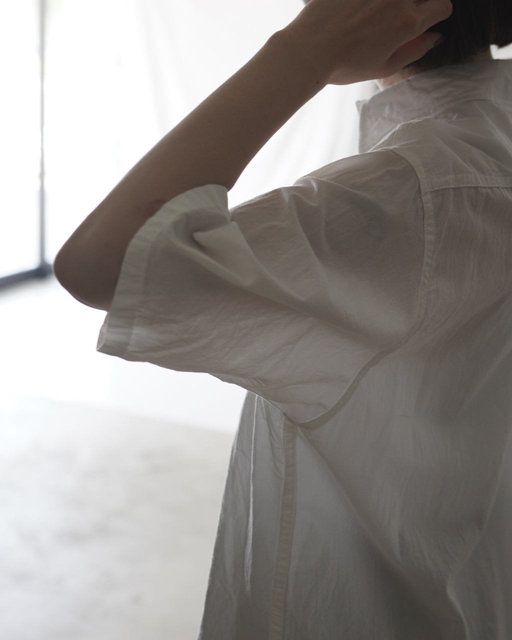 blurhms ROOTSTOCK Hard Twist Chambray Work Shirt S/S シャンブレー 半袖 ワークシャツ｜Crouka(クローカ)