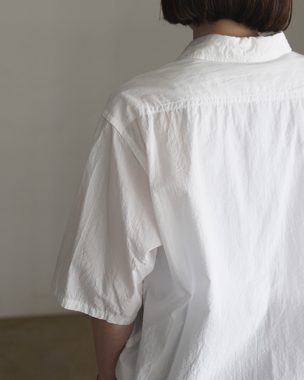 blurhms ROOTSTOCK Hard Twist Chambray Work Shirt S/S シャンブレー 半袖 ワークシャツ｜Crouka(クローカ)