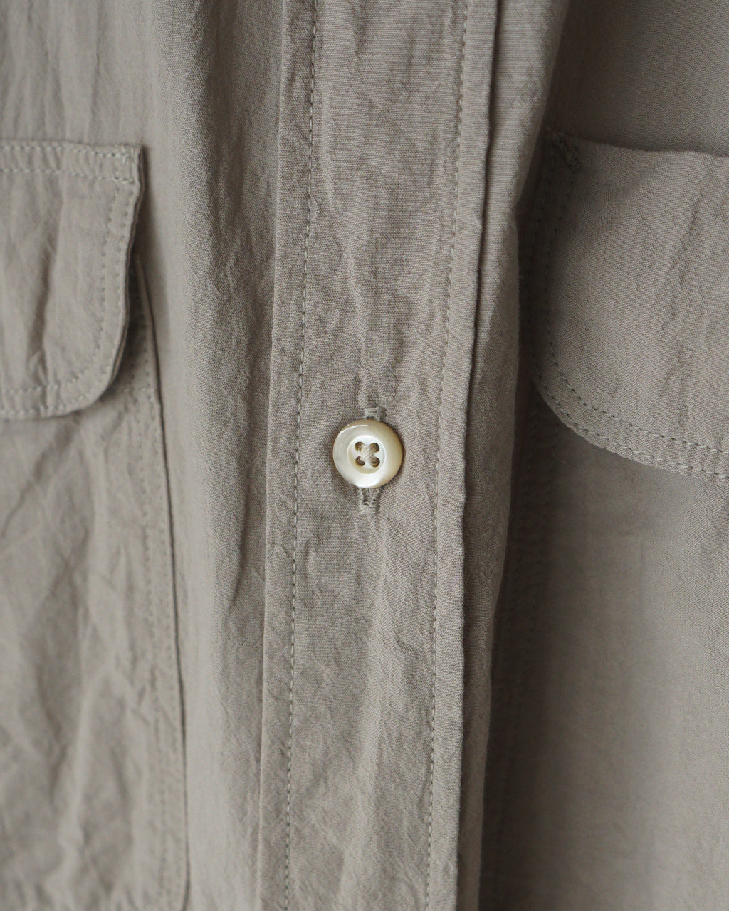 blurhms ROOTSTOCK Hard Twist Chambray Work Shirt S/S シャンブレー 半袖 ワークシャツ｜Crouka(クローカ)