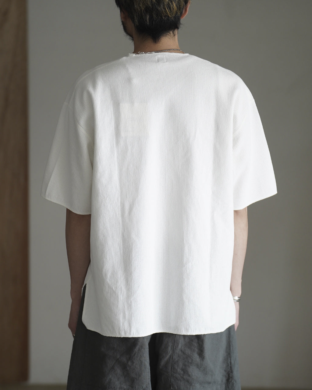 blurhms ROOTSTOCK Rough and Smooth Thermal Over neck カットソー サーマル｜Crouka(クローカ)
