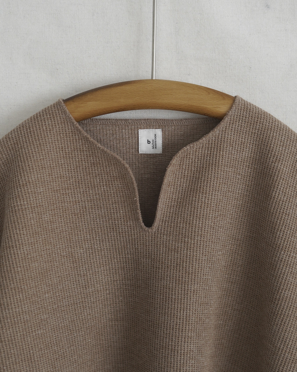 blurhms ROOTSTOCK Rough and Smooth Thermal Over neck カットソー サーマル｜Crouka(クローカ)