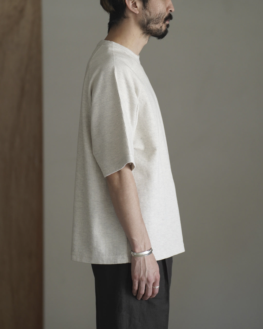 blurhms ROOTSTOCK Rough&Smooth Thermal Raglan Tee Tシャツ サーマル｜Crouka(クローカ)