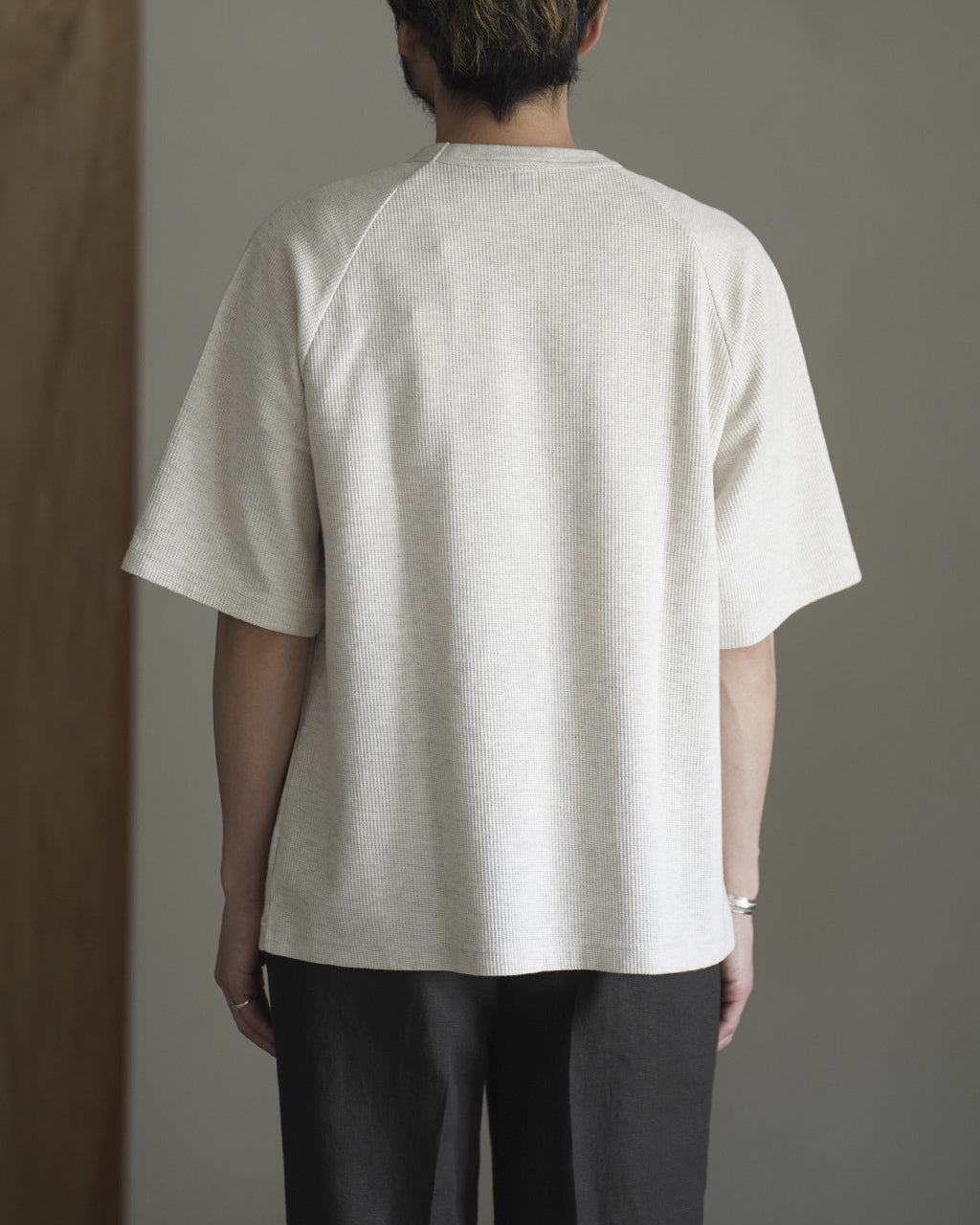 blurhms ROOTSTOCK Rough&Smooth Thermal Raglan Tee Tシャツ サーマル｜Crouka(クローカ)