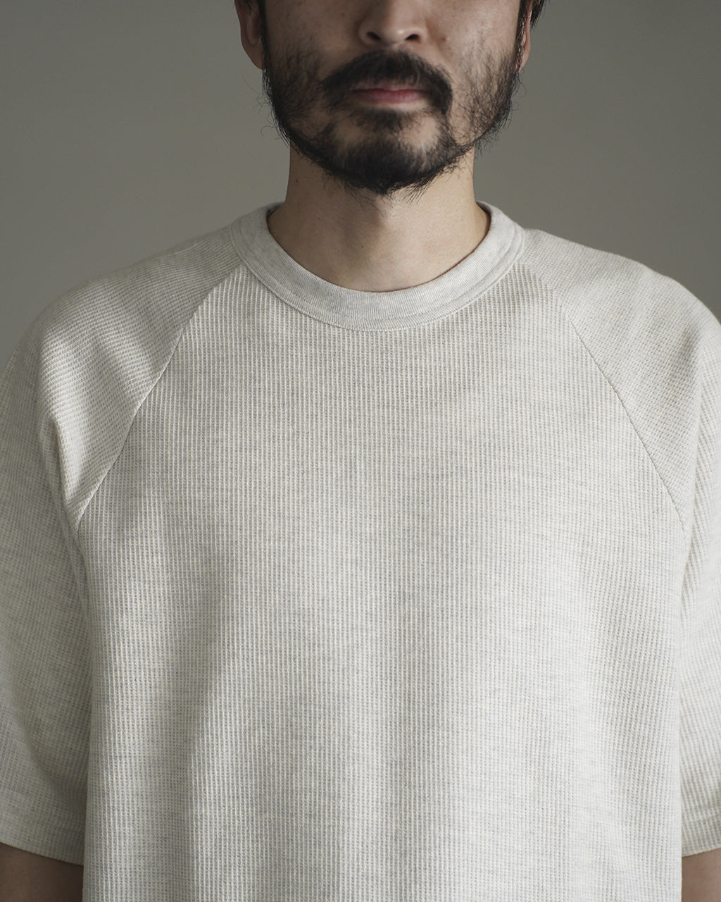 blurhms ROOTSTOCK Rough&Smooth Thermal Raglan Tee Tシャツ サーマル｜Crouka(クローカ)