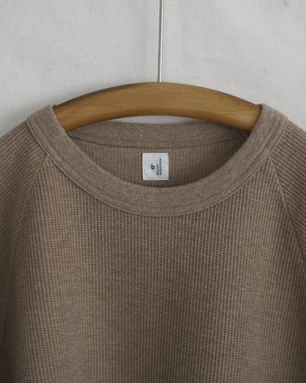 美品　blurhms ROOTSTOCK サーマルTシャツ　サイズ2 半袖 blurhms ROOTSTOCK(ブラームスルーツストック) Rough&Smooth Thermal