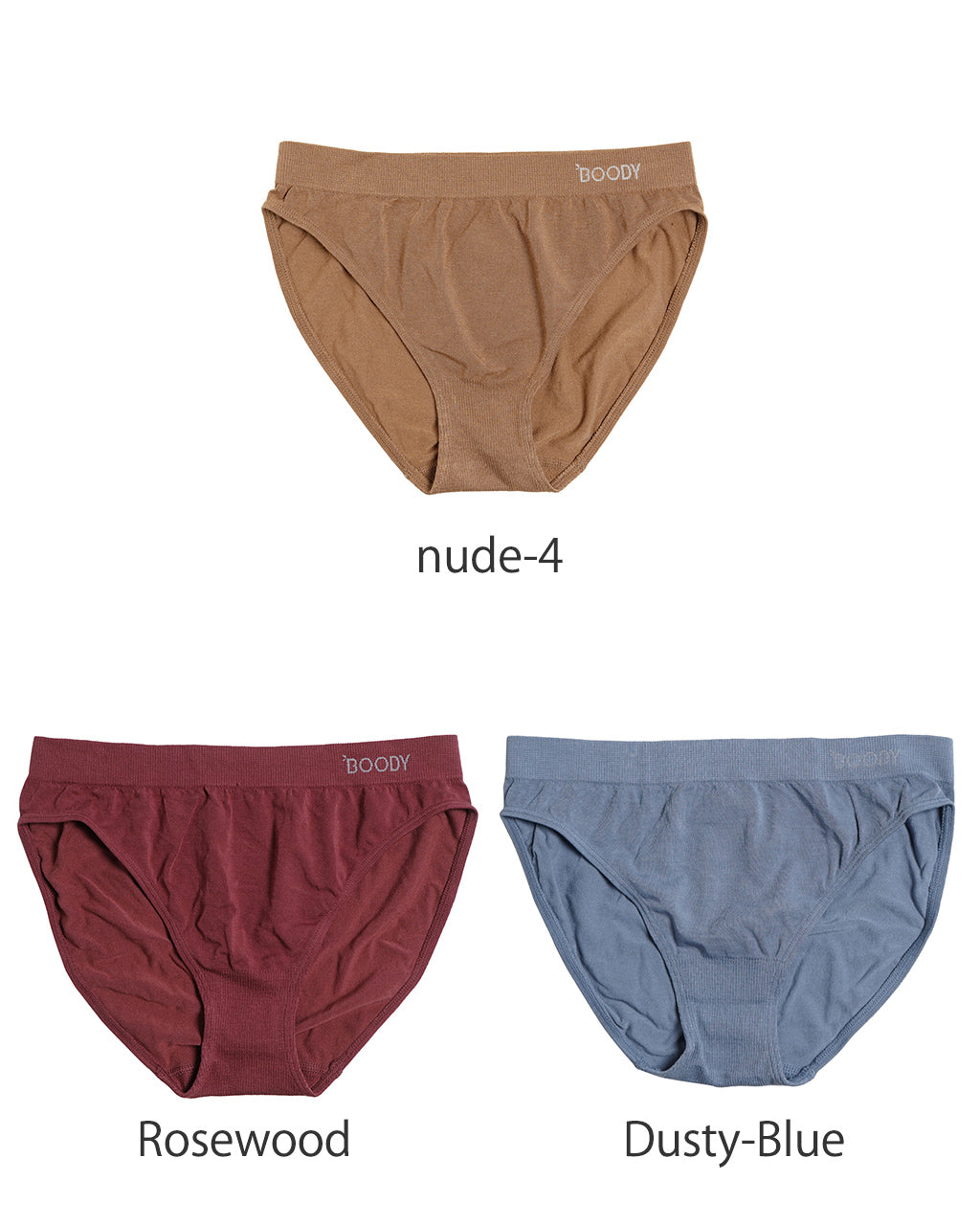 BOODY ブーディ クラシックビキニ ショーツ パンツ Classic Bikini ミッドウエストタイプ 股上やや浅め 快適フィット 通気性 吸湿性 伸縮性 アンダーウェア 下着 抗菌 オーガニックバンブー【クーポン対象外】