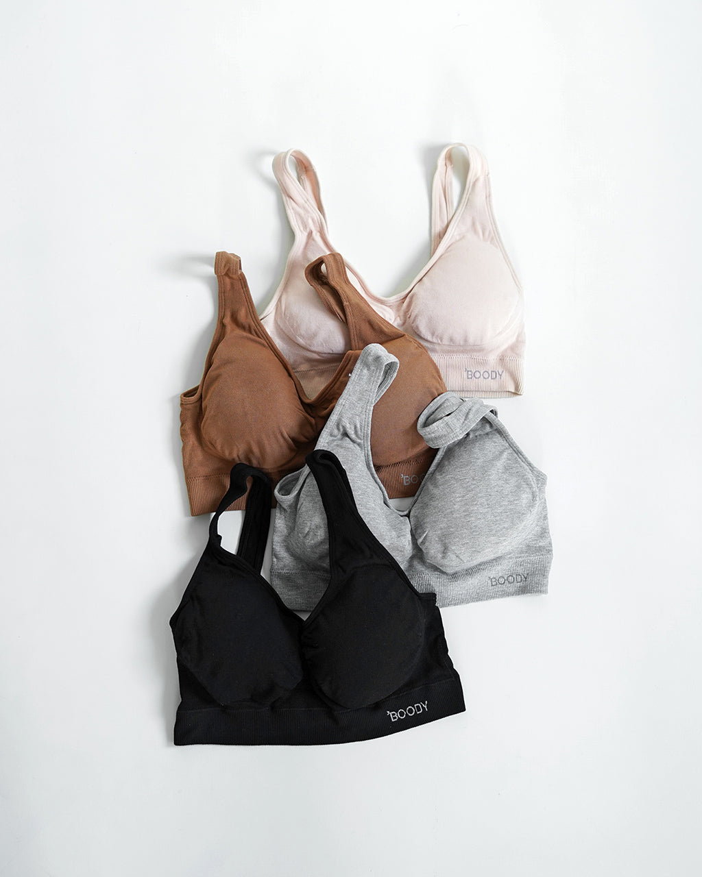 Shaper Pad Bra×Full Briefs / Shaper Pad Bra×Midi Briefs（選べる2点セット）