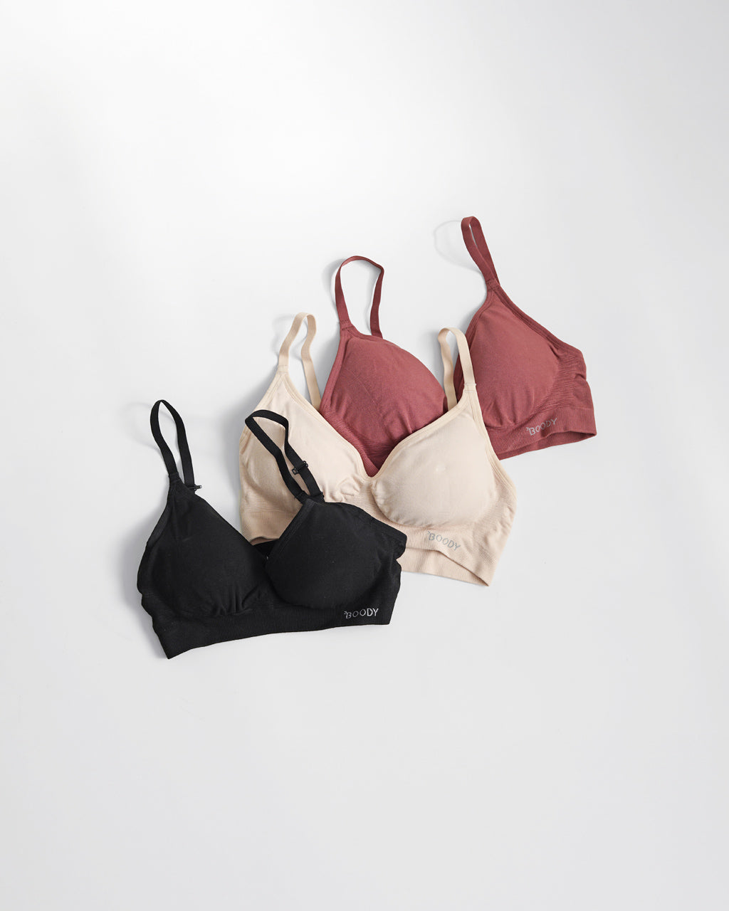 Wireless T-shirts Bra×Full Briefs / Wireless T-shirts Bra×Classic Bikini（選べる2点セット）