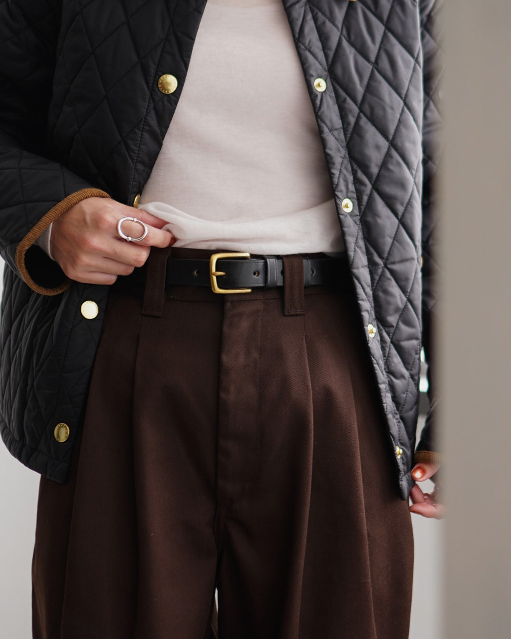 WEST END BELT 1in-GOLD