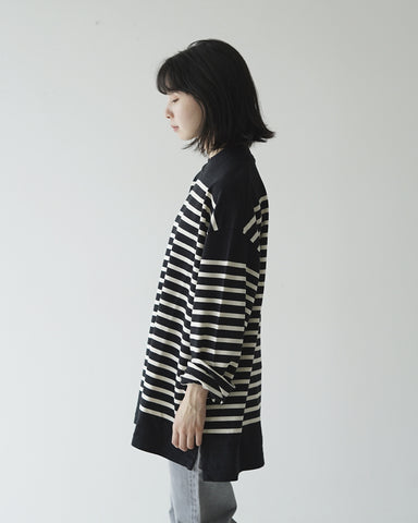 blurhms ROOTSTOCK ブラームス ルーツストック ボーダー モックネック Mock-neck bROOTS23F10 【送料無料】正規取扱店