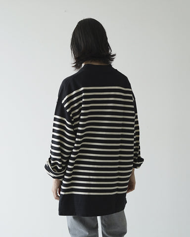 blurhms ROOTSTOCK ブラームス ルーツストック ボーダー モックネック Mock-neck bROOTS23F10 【送料無料】正規取扱店