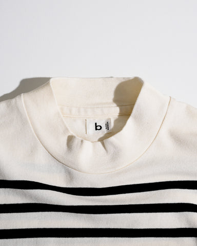 blurhms ROOTSTOCK ブラームス ルーツストック ボーダー モックネック Mock-neck bROOTS23F10 【送料無料】正規取扱店