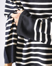blurhms ROOTSTOCK ブラームス ルーツストック ボーダー モックネック Mock-neck bROOTS23F10 【送料無料】正規取扱店
