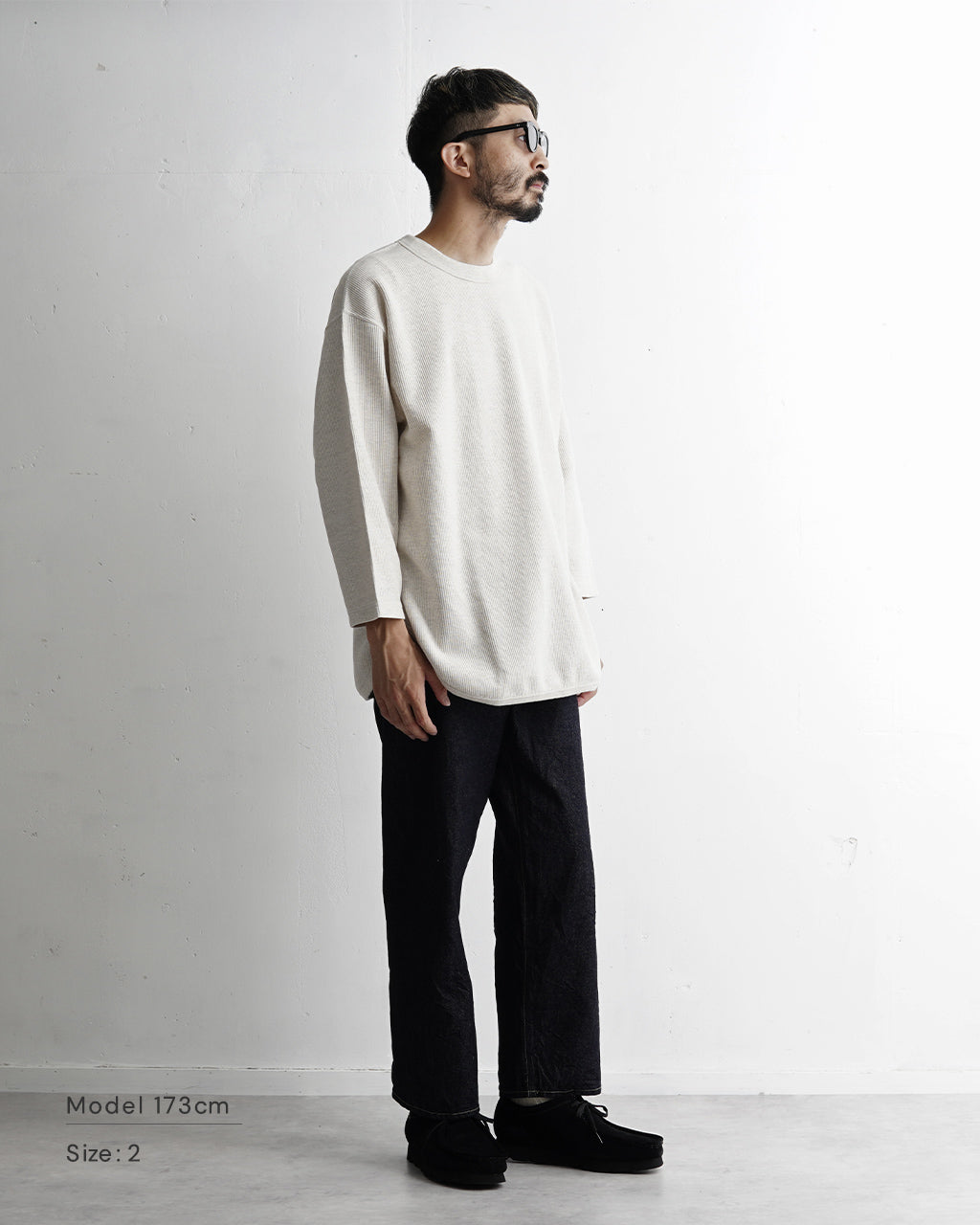 blurhms ROOTSTOCK ブラームス ルーツストック ラフ&スムース サーマル ベースボール Tシャツ Rough&Smooth Thermal Baseball Tee bROOTS24F31 【送料無料】 正規取扱店 [★]