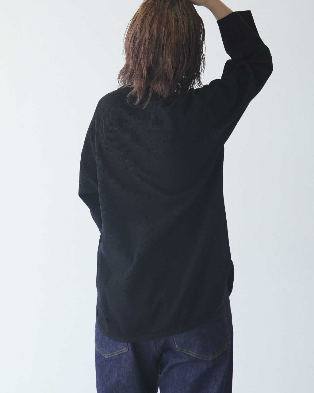 blurhms ROOTSTOCK ブラームス ルーツストック ラフ&スムース サーマル ベースボール Tシャツ Rough&Smooth Thermal Baseball Tee bROOTS24F31 【送料無料】 正規取扱店 [★]