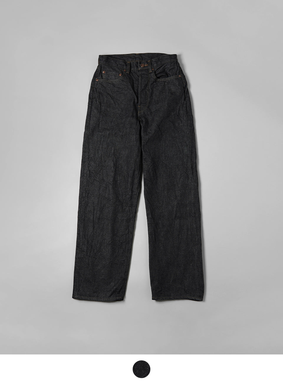 blurhms ROOTSTOCK ブラームス ルーツストック 13.5oz デニム パンツ ナロー サルファーブラック 13.5oz Denim Pants Narrow bROOTS24F10【送料無料】正規取扱店 [★]