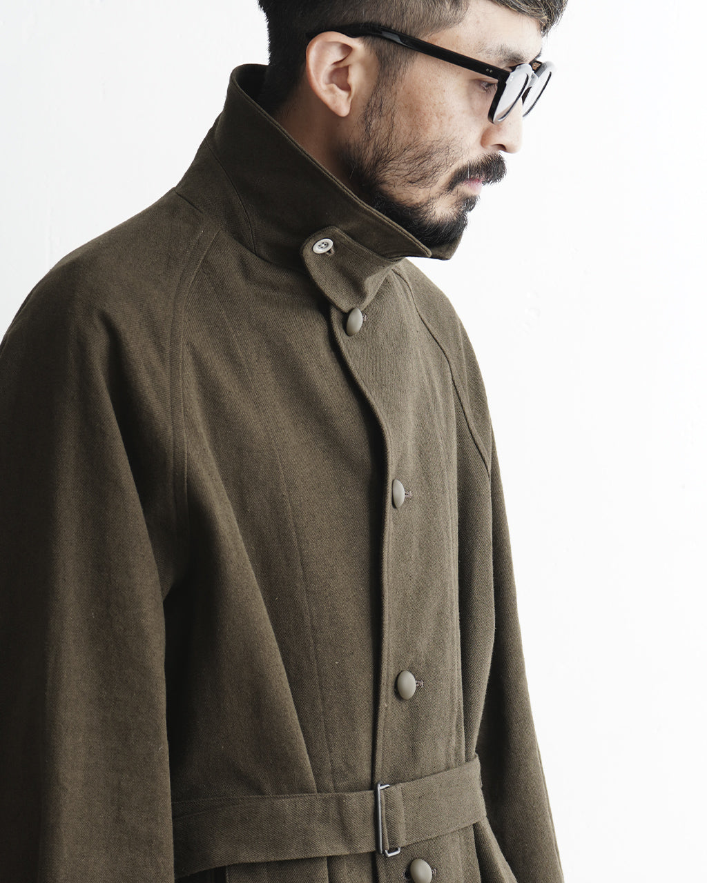 【アウトレット！30%OFF】blurhms ROOTSTOCK ブラームス ルーツストック リネンコットン ヘビー ツイル 35 コート Linen-Co Heavy Twill 35 Coat bROOTS24F1  【送料無料】 正規取扱店 [★]