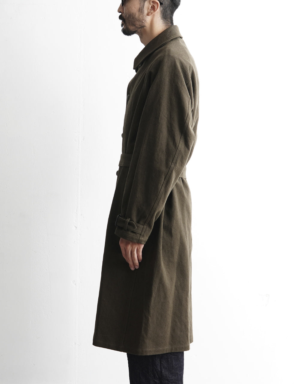 【アウトレット！30%OFF】blurhms ROOTSTOCK ブラームス ルーツストック リネンコットン ヘビー ツイル 35 コート Linen-Co Heavy Twill 35 Coat bROOTS24F1  【送料無料】 正規取扱店 [★]