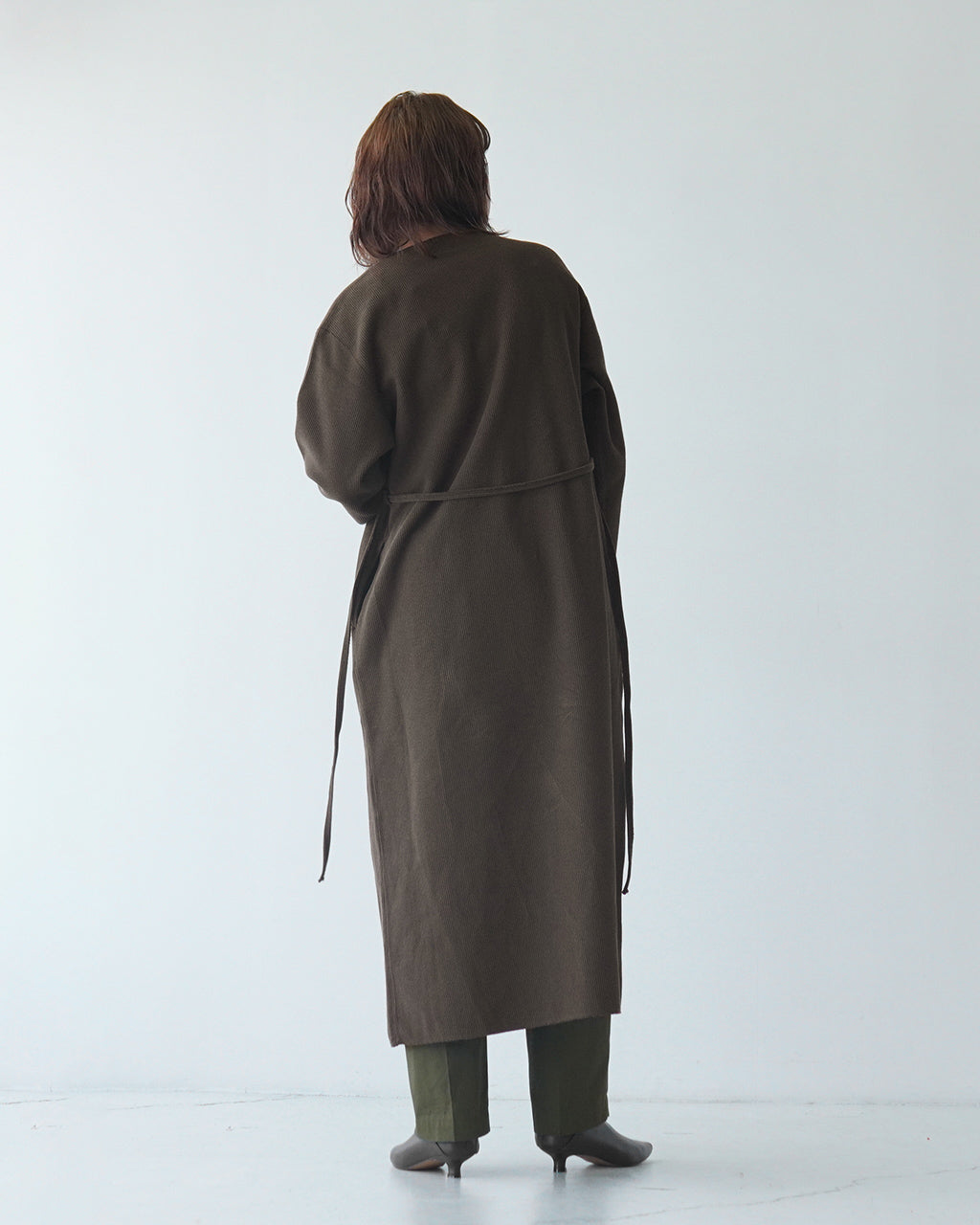 blurhms ROOTSTOCK ブラームス ルーツストック Rough&Smooth Thermal Over Neck Dress L/S