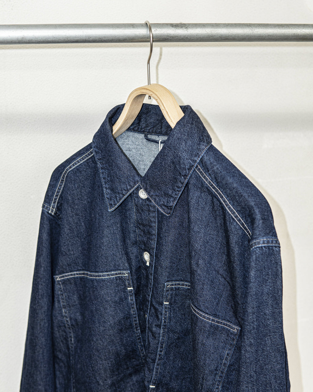 blurhms ROOTSTOCK ブラームス ルーツストック ライトオンス デニム プルオーバー ジャケット Light oz Denim