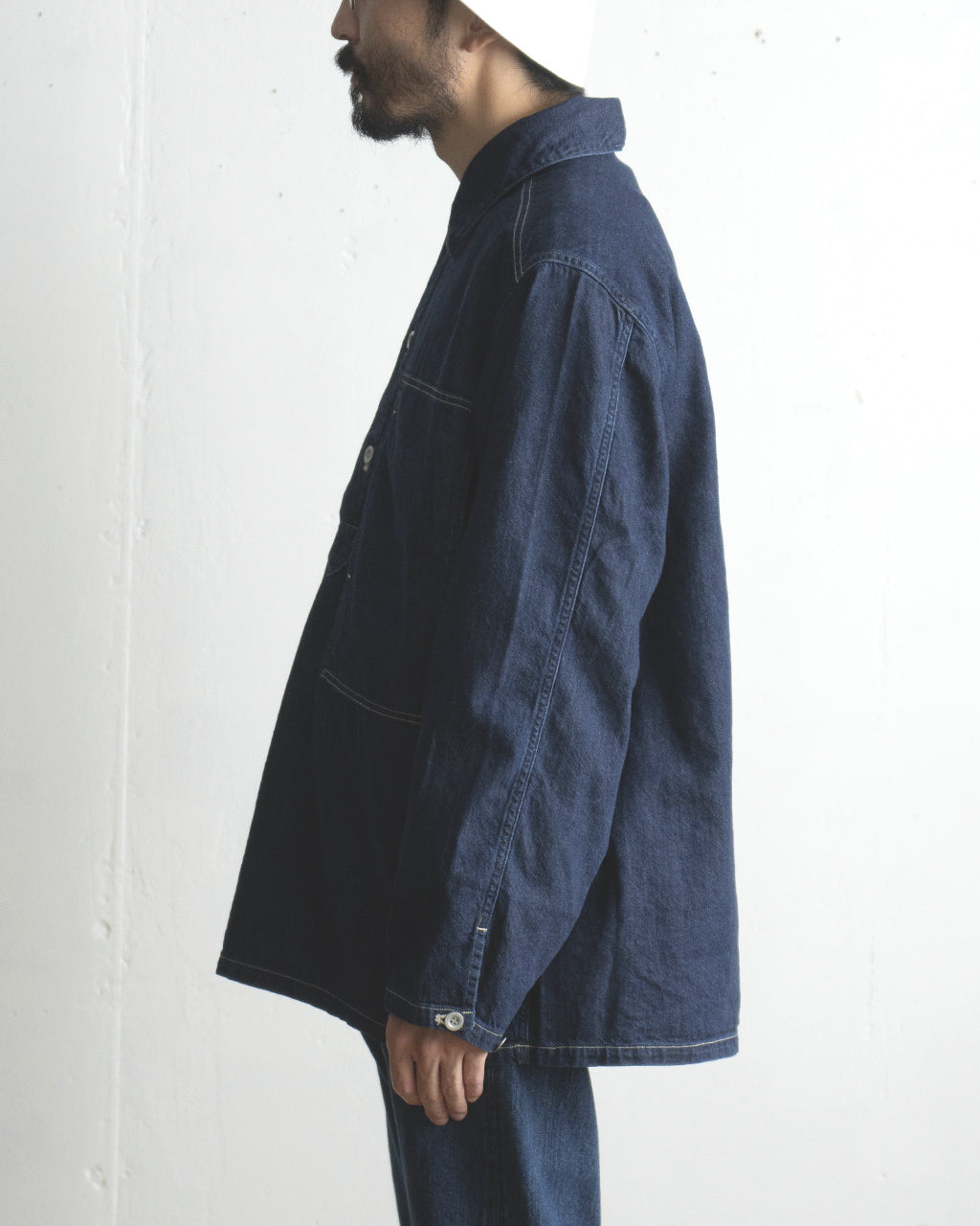 blurhms ROOTSTOCK ブラームス ルーツストック ライトオンス デニム プルオーバー ジャケット Light oz Denim