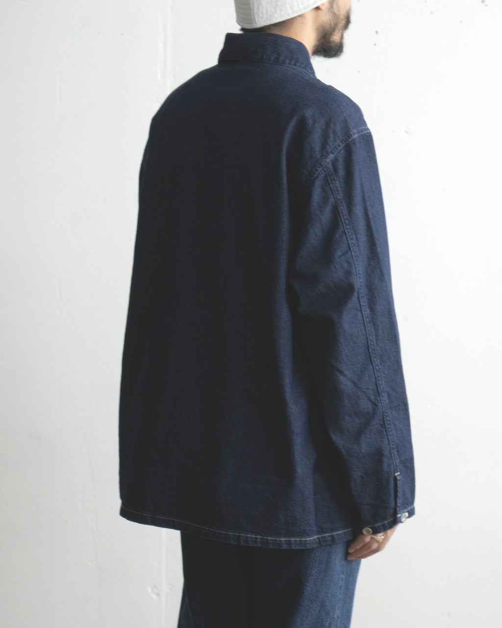 【アウトレット！30%OFF】blurhms ROOTSTOCK ブラームス ルーツストック ライトオンス デニム プルオーバー ジャケット Light oz Denim Pullover Jacket bROOTS24F6 【送料無料】正規取扱店 [★]