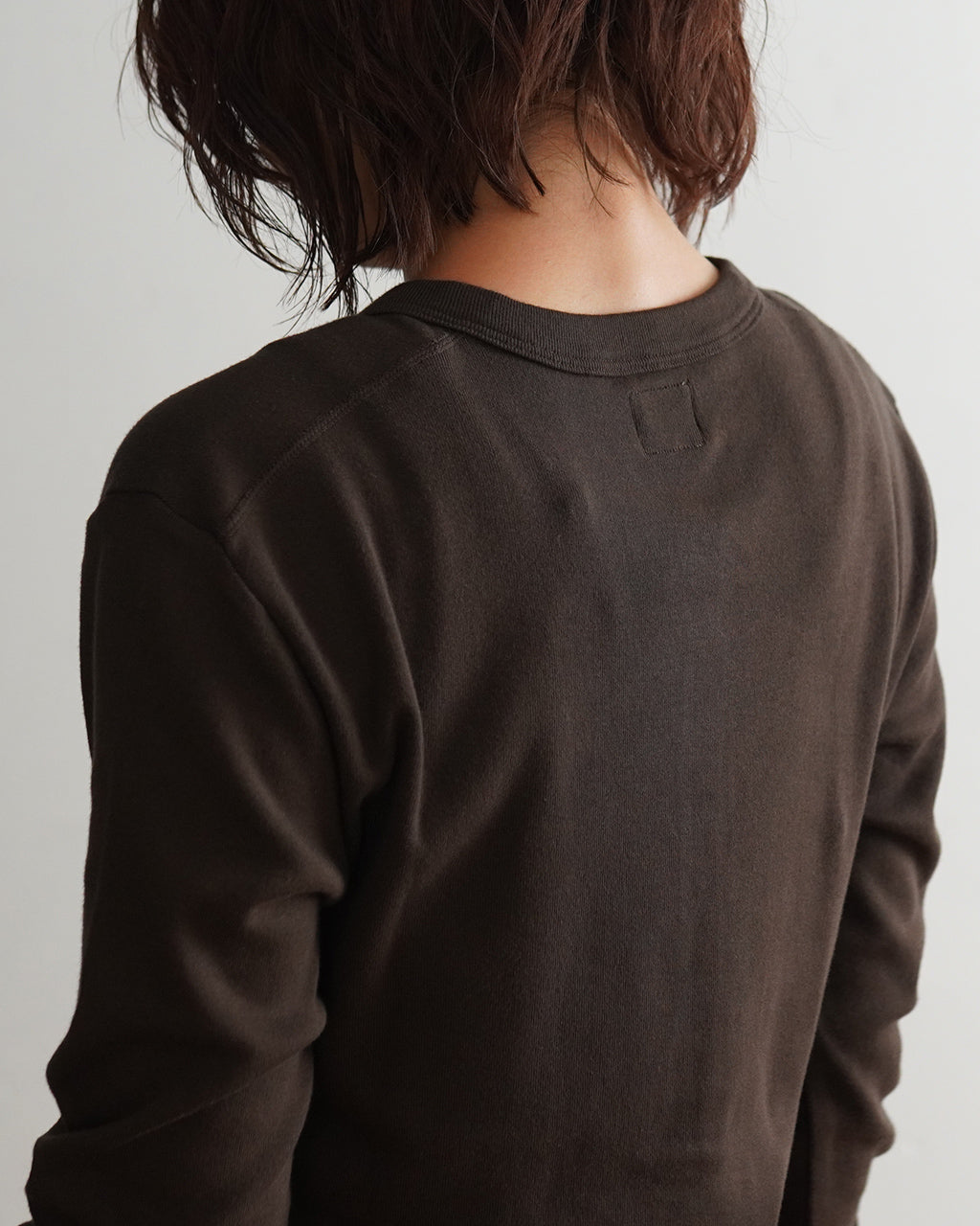 blurhms ROOTSTOCK ブラームス ルーツストック クラシック リブ ヘンリーネック カットソー シャツ Classic Rib  Henley-neck L/S bROOTS24F006W【送料無料】正規取扱店