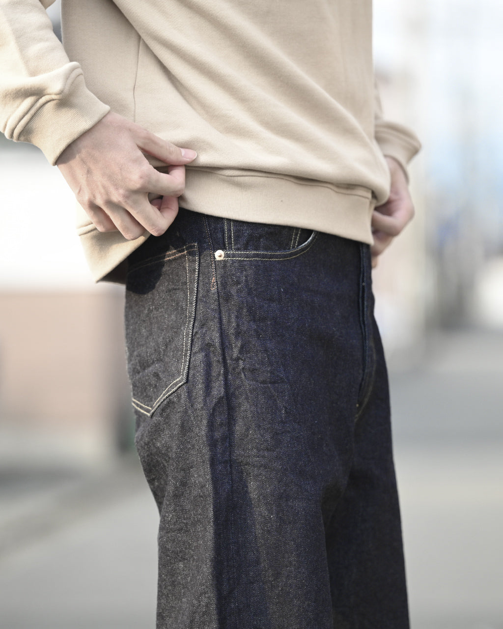 | outlet | 13.5oz Denim Pants Narrow bROOTS24F10 bROOTS24S8