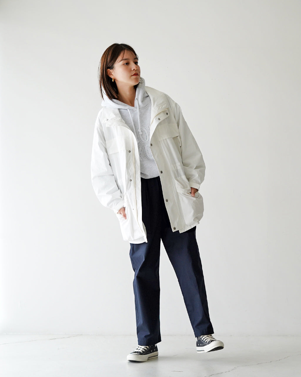 【SALE！50%OFF】Cape HEIGHTS ケープハイツ VASSAN マウンテンパーカー ライトブルゾン CHU24S0105