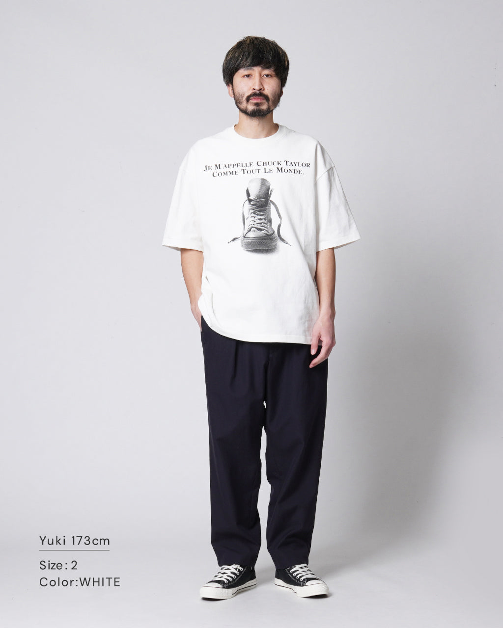 CONVERSE CHUCK TAYLOR CLOTHING×weber コンバース チャックテイラークロージング×ウェーバー プリント Tシャツ  PRINTED T-SHIRT CTC24SSCS02【送料無料】正規取扱店