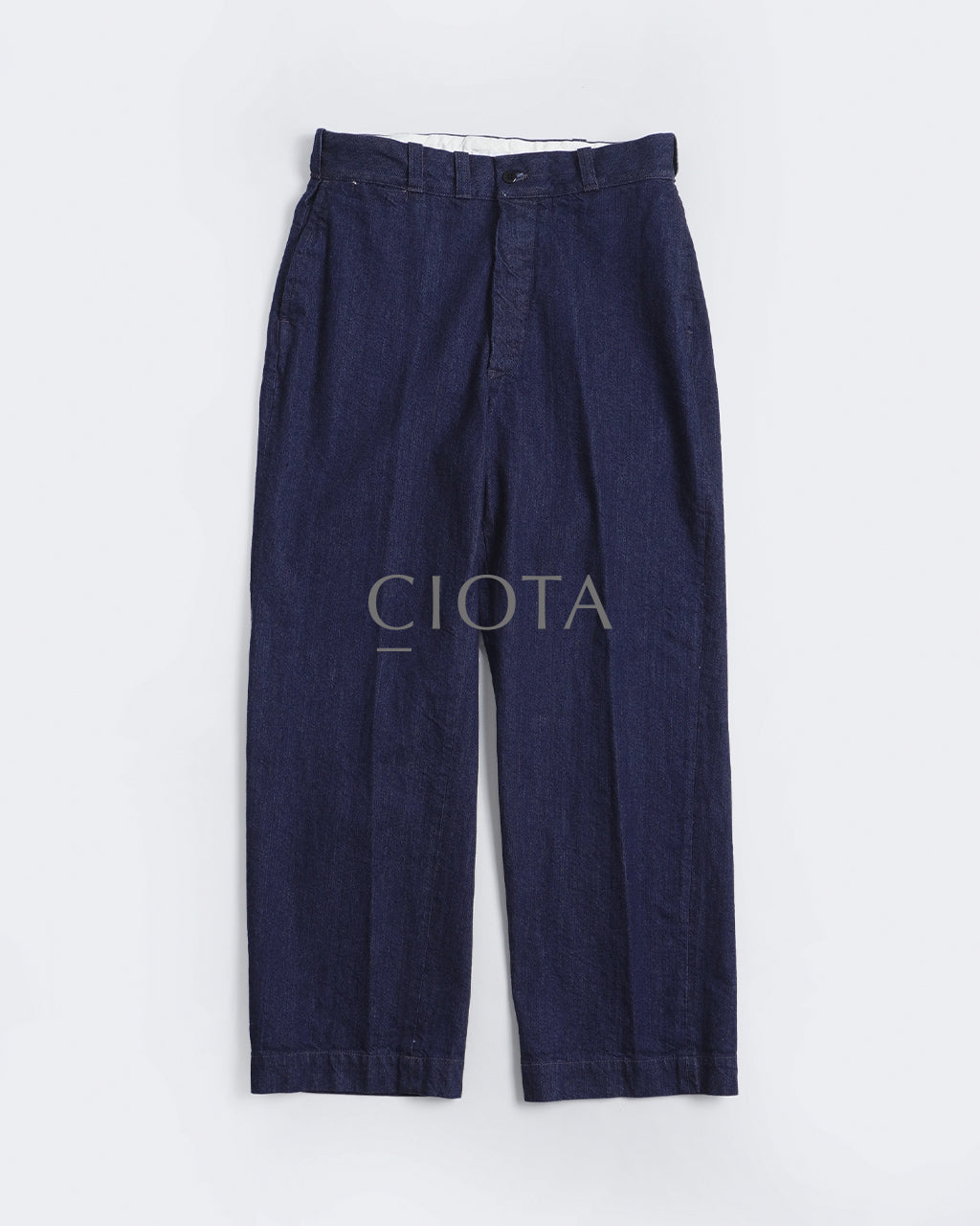 CIOTA シオタ デニムスラックス ネイビー Denim Slacks PTLM-16DS-PIW 【送料無料】正規取扱店